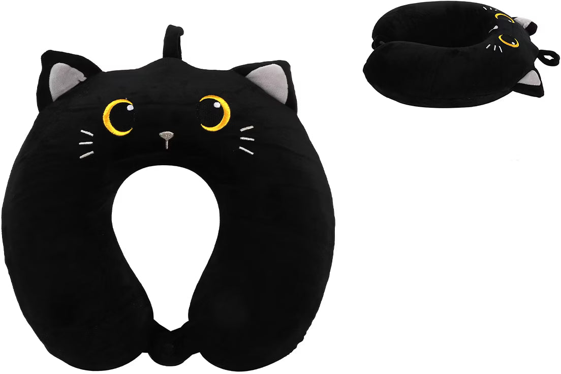 Almofada de Viagem Gato Preto | iTotal