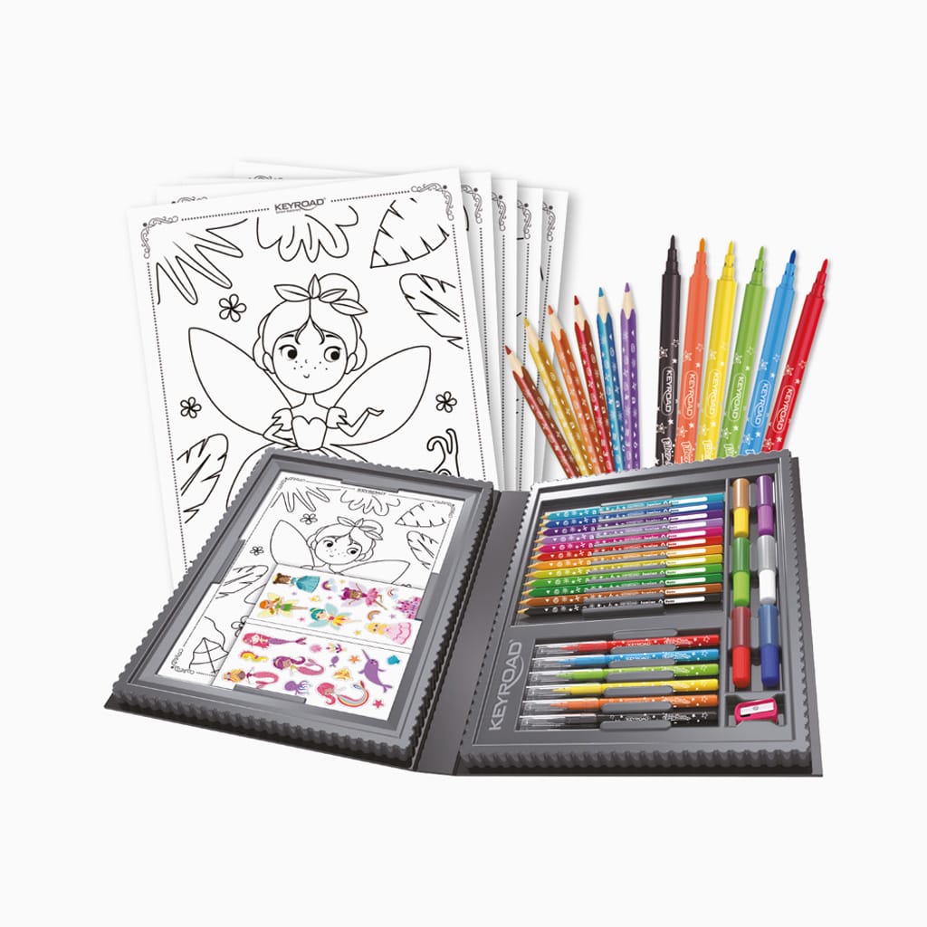 Caja de colorear Sirena | Keyroad