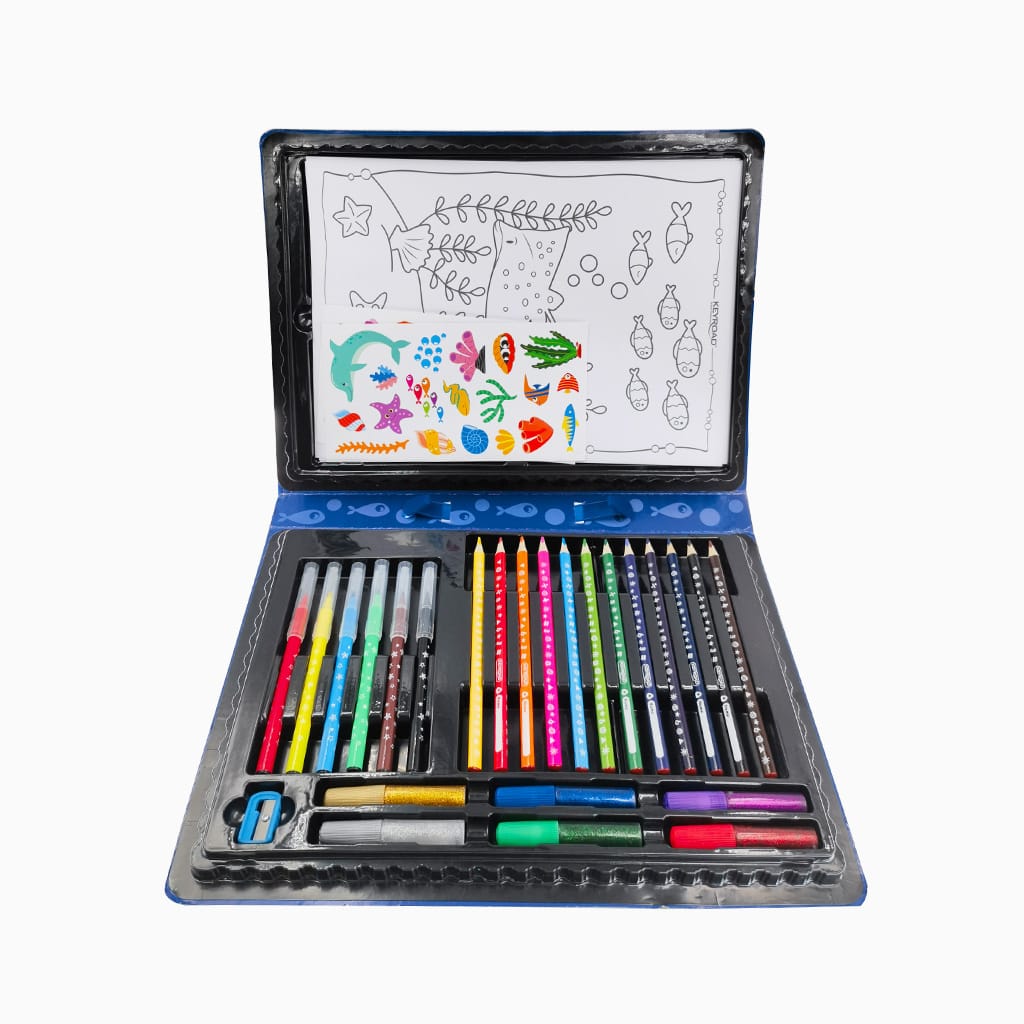 Caja para colorear Océano | Keyroad