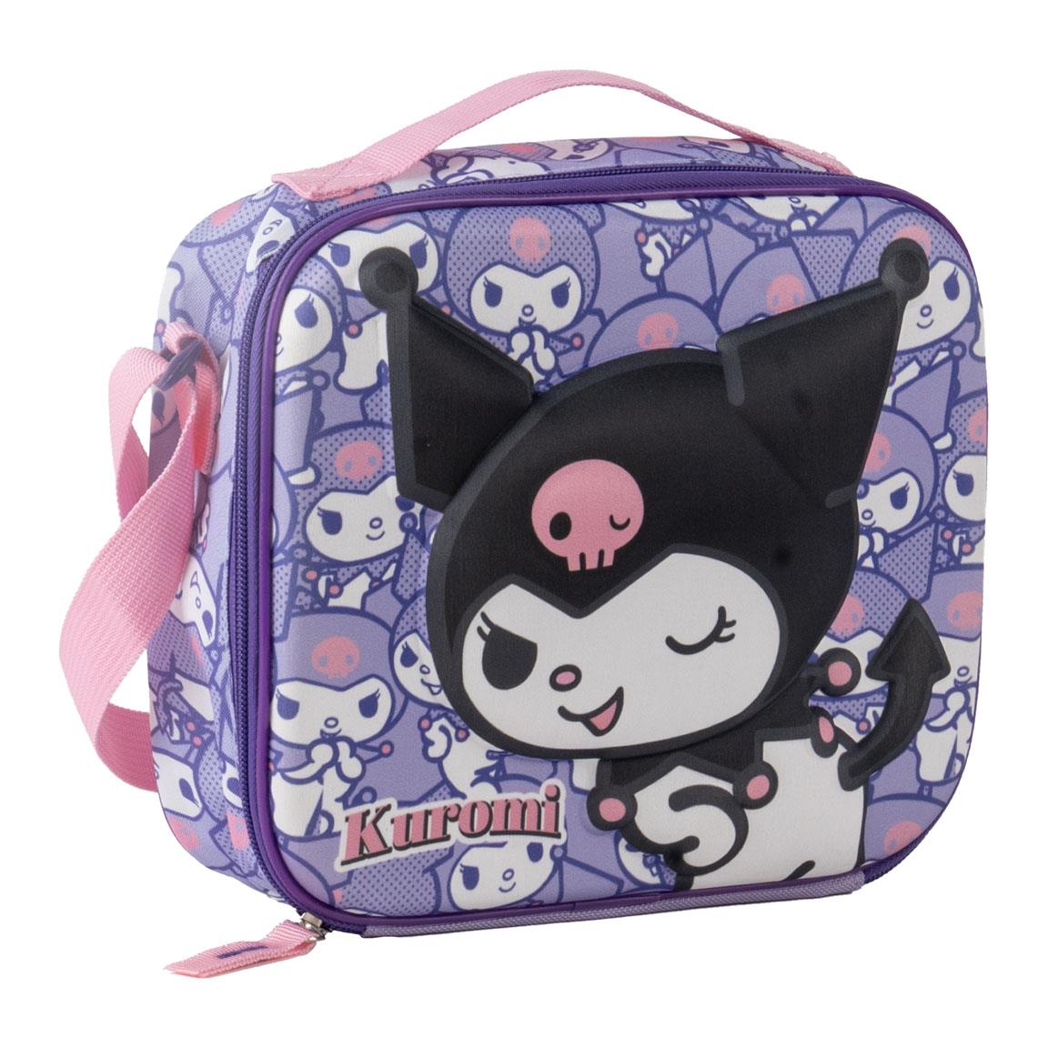 Lancheira Térmica 3D Kuromi | Cérda