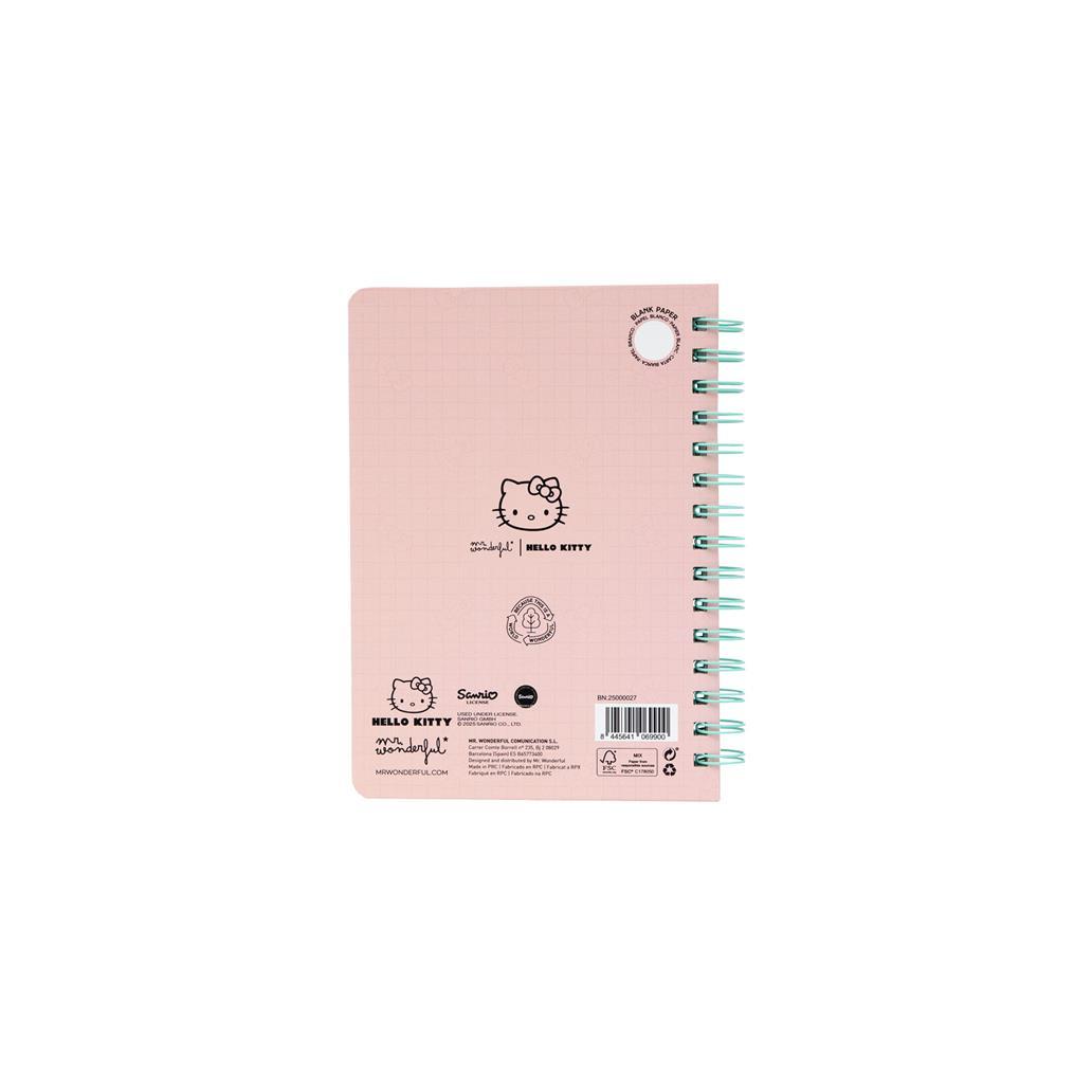 Mr Wonderful Cuaderno A5 Con Squishy Hello Kitty - Chase Your Dreams, They Know The Way