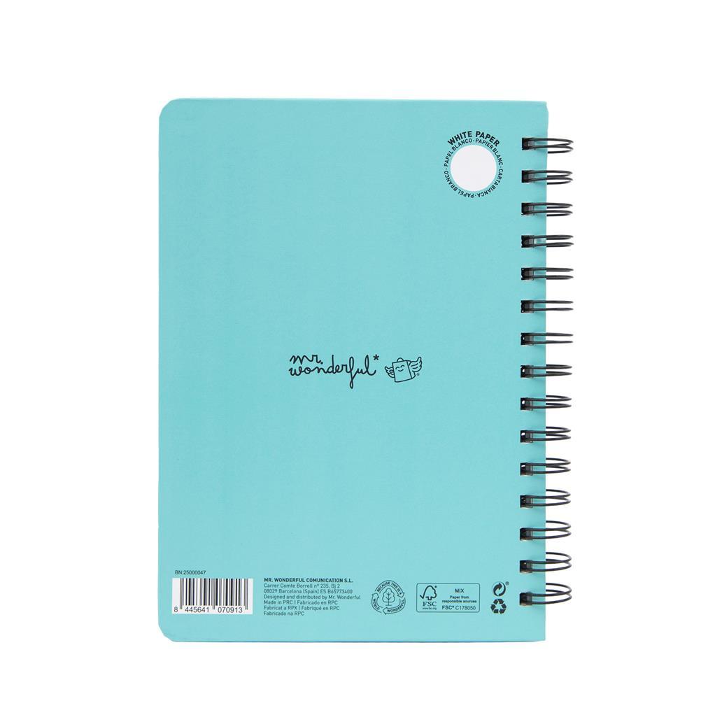 Mr Wonderful Cuaderno A5 3D Squishy Panda - ¡Qué buena idea!