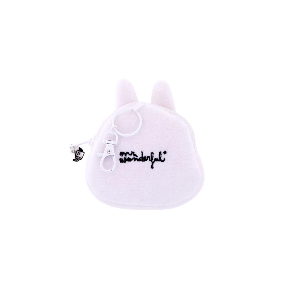 Mr Wonderful Bolsa Con Llavero, Mini Cuaderno Y Hoja De Pegatinas - Conejo