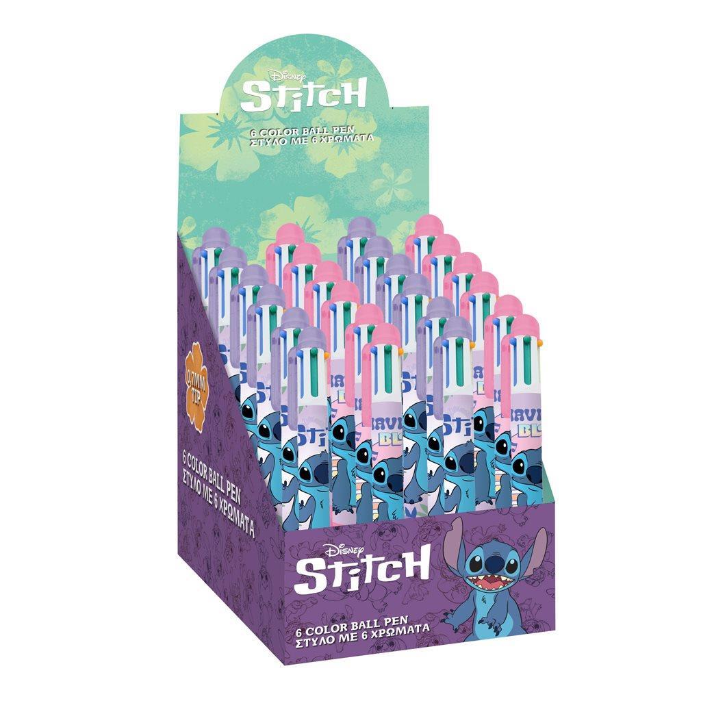 Esferográfica Multicolor Stitch | Disney