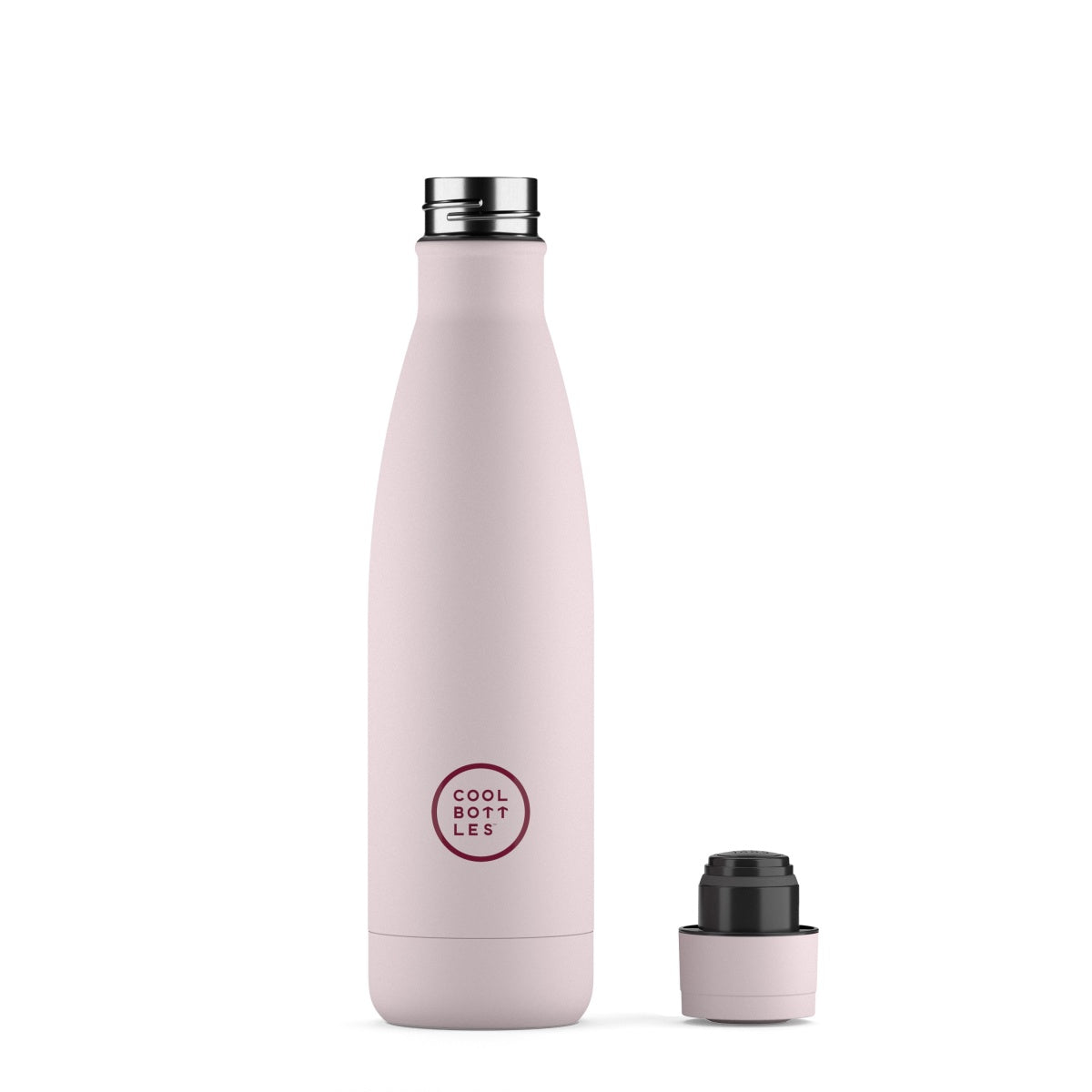 Garrafa Térmica Cool Bottles Pastel Pink 500 ml
