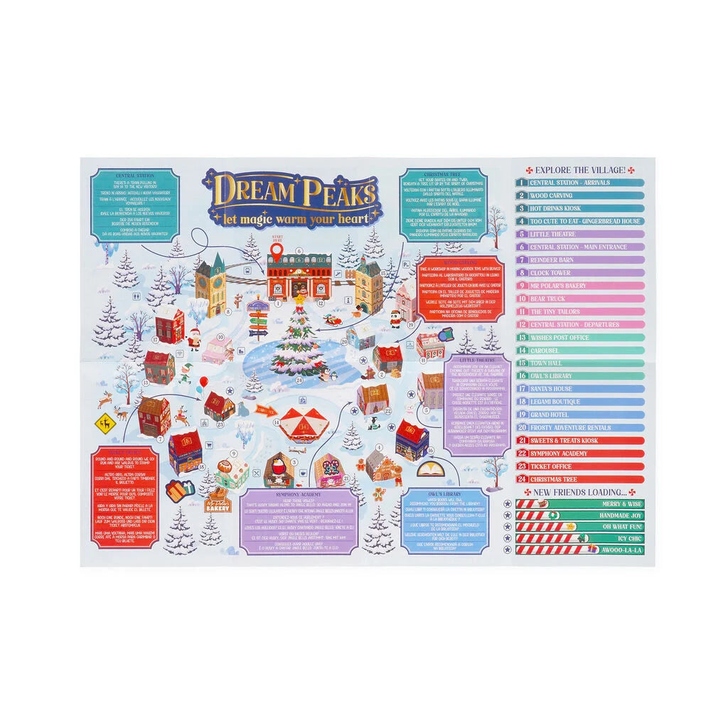 Calendário do Advento Dream Peaks — Pré-venda Limited Edition | Legami