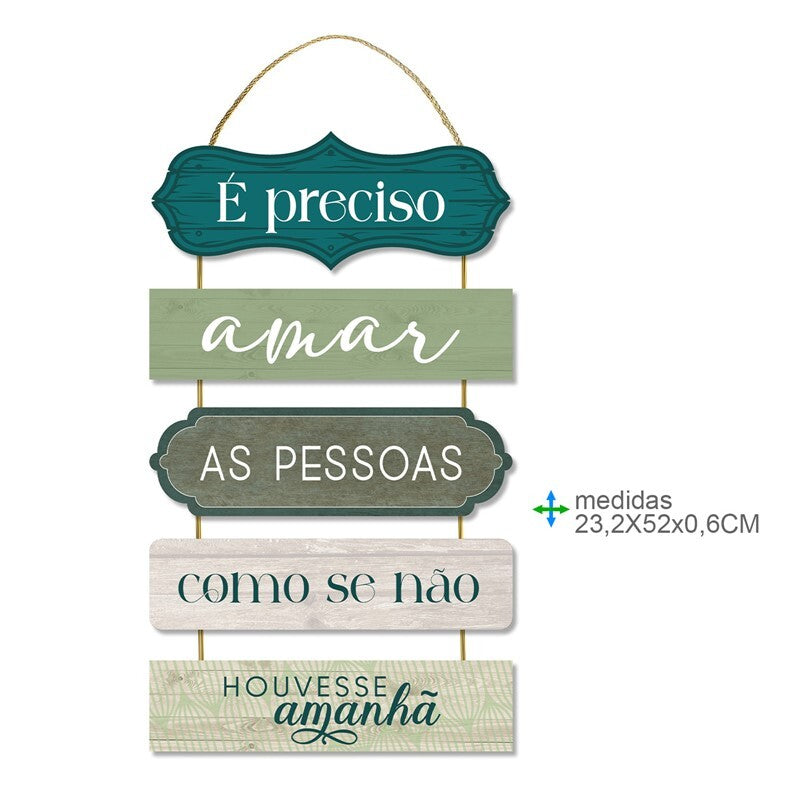 Placa Madeira 79274