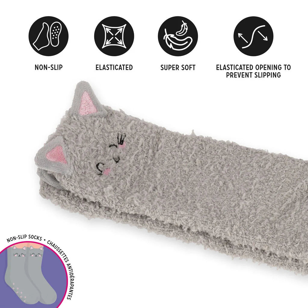Meias Antiderrapantes It's a Match Kitty - Gato para Adultos | Legami