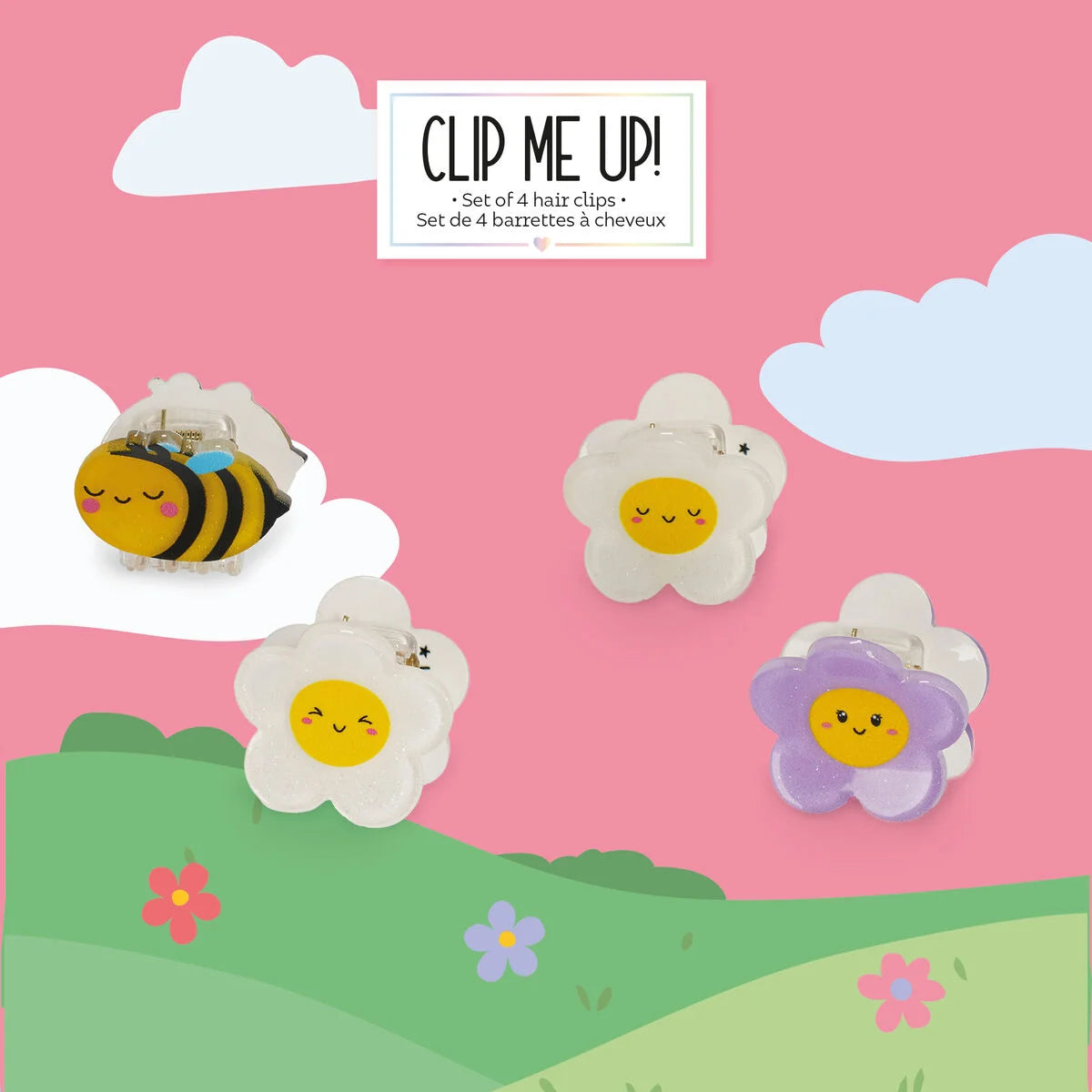 Set de 4 Horquillas para el Pelo Bee Abeja | Legami
