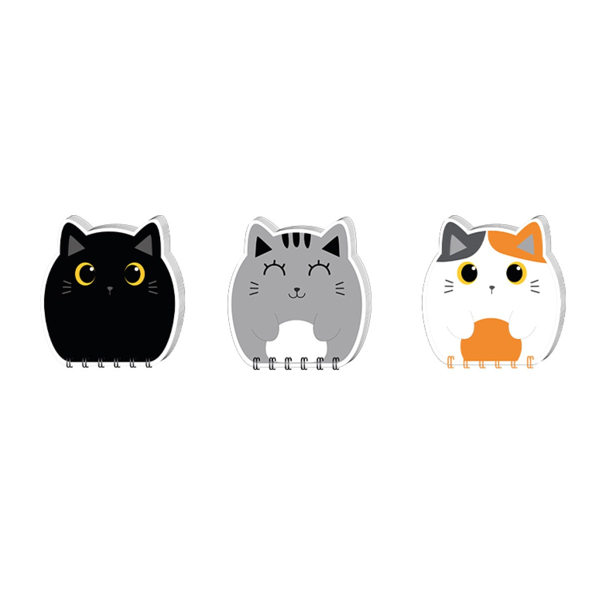 iTotal Mini Bloc de Notas Gatos