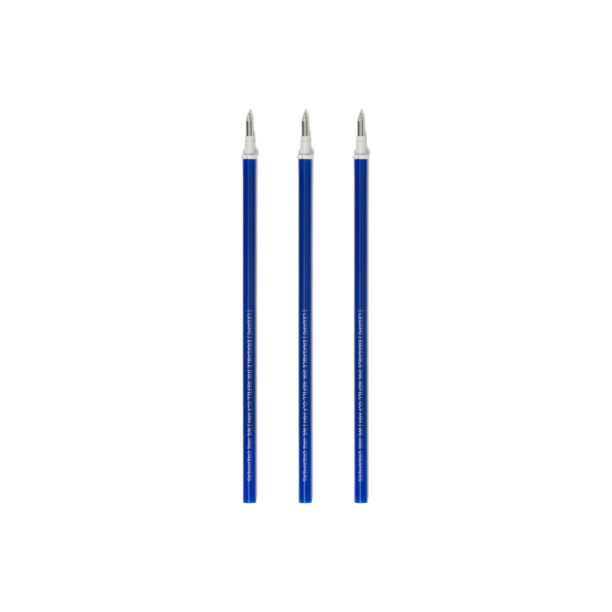 Legami Conjunto de 3 recargas para caneta apagável Azul