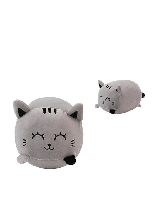 Almohada de peluche iTotal Gato gris XL2203C