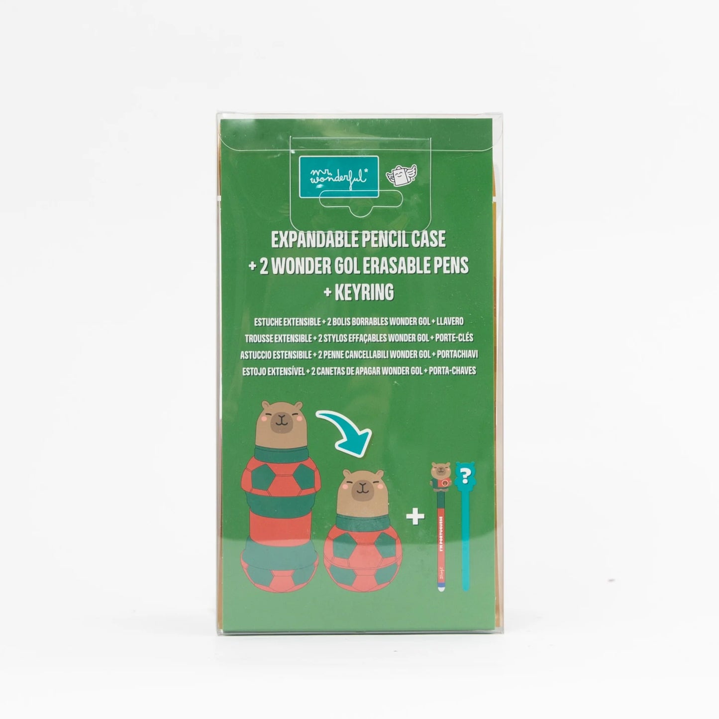 WonderGol – Estuche Balón con Bolígrafos Portugal | Mr. Wonderful