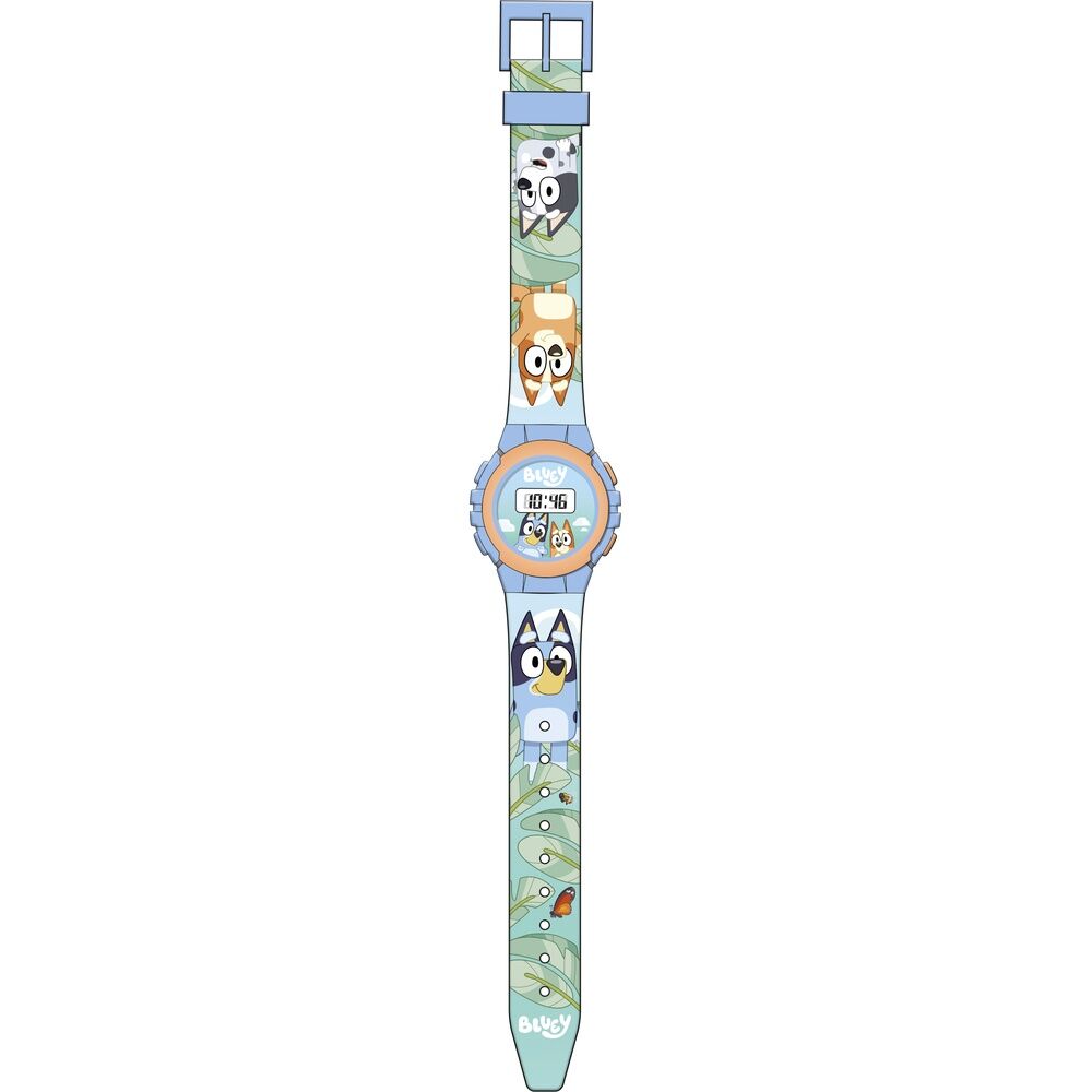 Reloj digital de Bluey