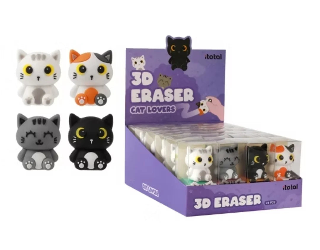 iTotal 3D goma My Little Bestie XL1804K Gato negro