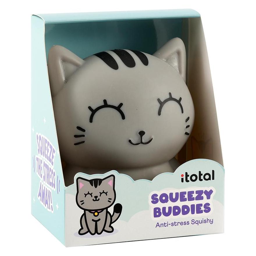 Antistress Squishy iTotal Gato Cinza