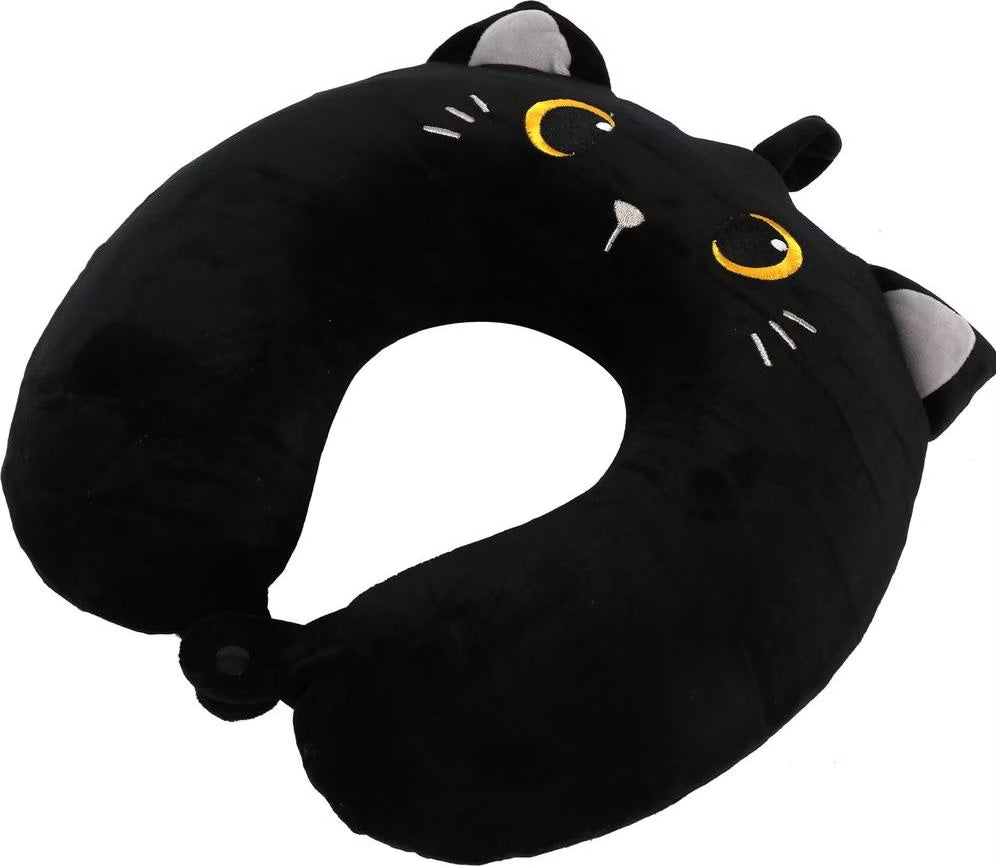 Almofada de Viagem Gato Preto | iTotal