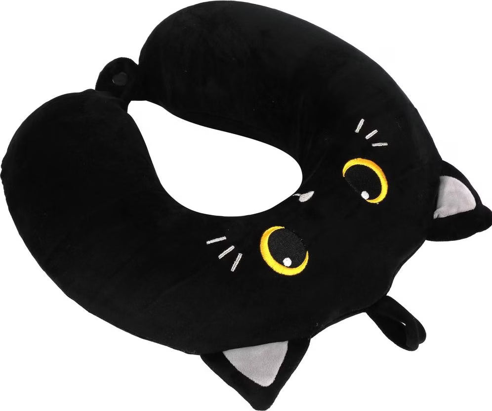 Almofada de Viagem Gato Preto | iTotal