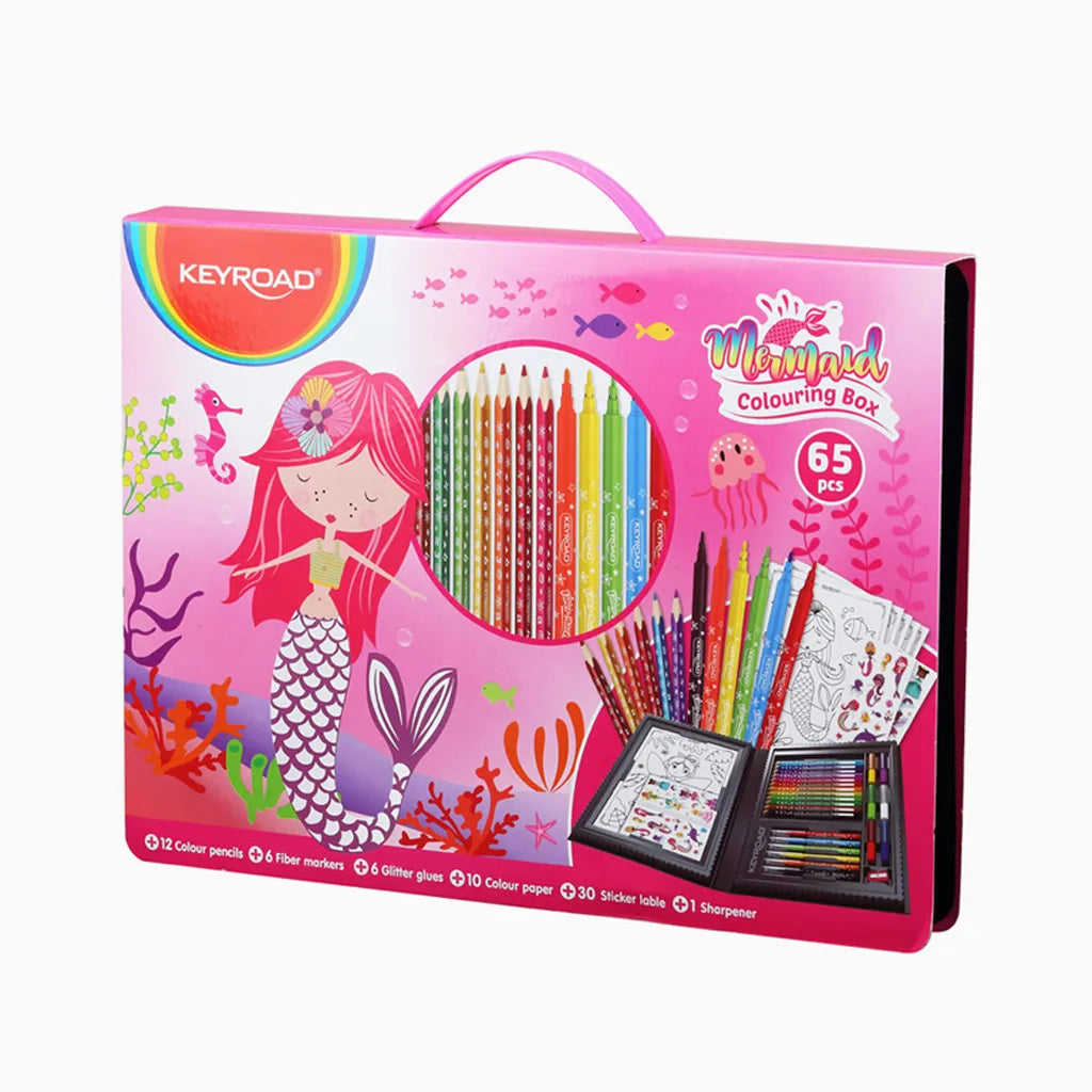 Caja de colorear Sirena | Keyroad