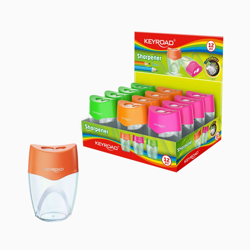 Sacapuntas doble Mellow Keyroad