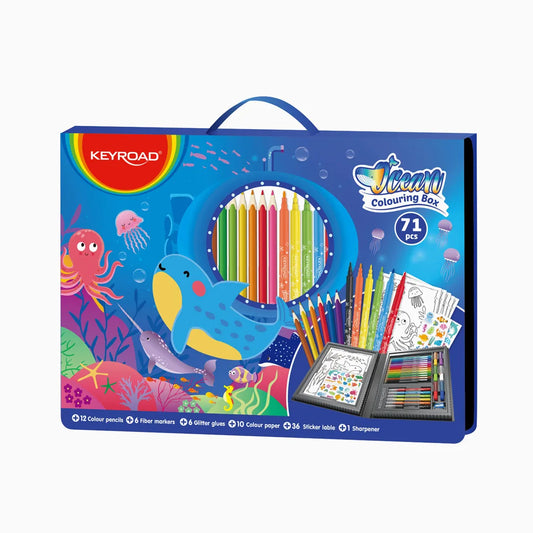 Caja para colorear Océano | Keyroad