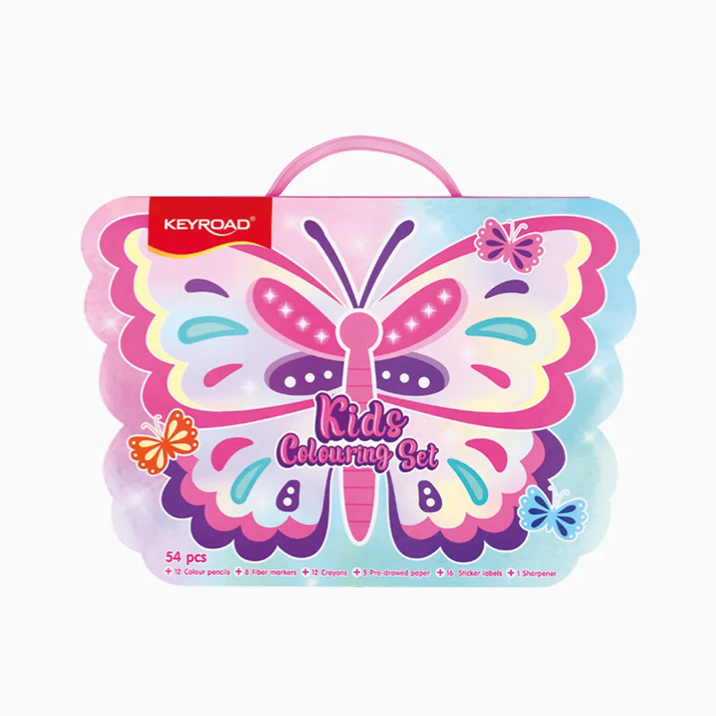 Set para colorear Mariposa | Keyroad