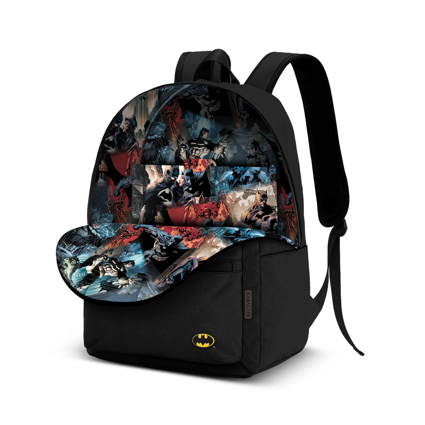 Mochila Batman DC Comics BAT-Block Preta | Karactermania