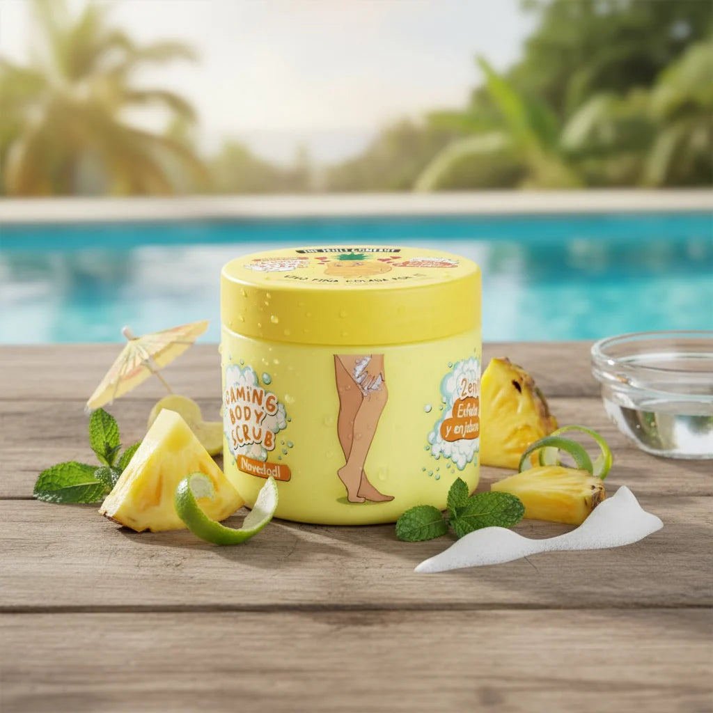 Espuma Exfoliante de Baño Piña | The Fruit Company