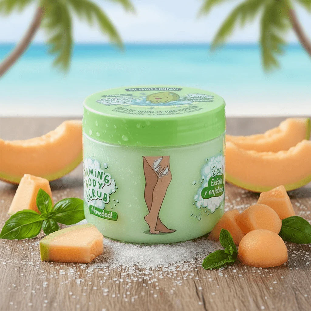 Espuma Exfoliante de Baño Melón | The Fruit Company