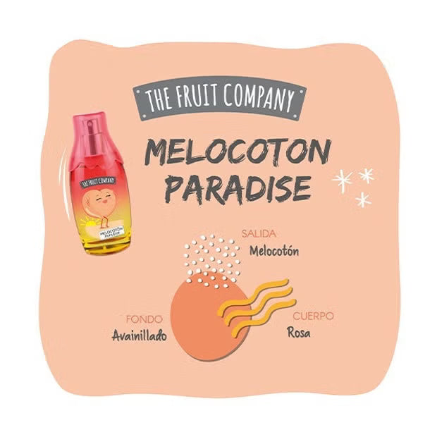 Eau de Toilette Melocotón Paradise Summer Vibes | The Fruit Company