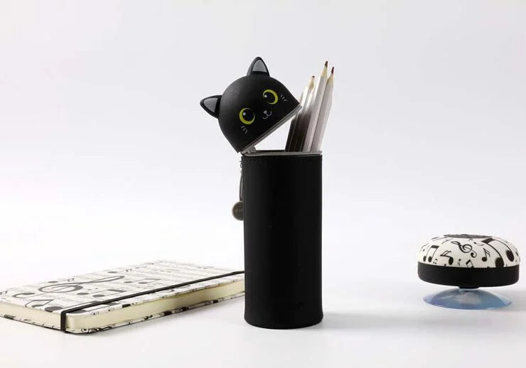 iTotal Stand & Estuche XL2482 Gato Negro