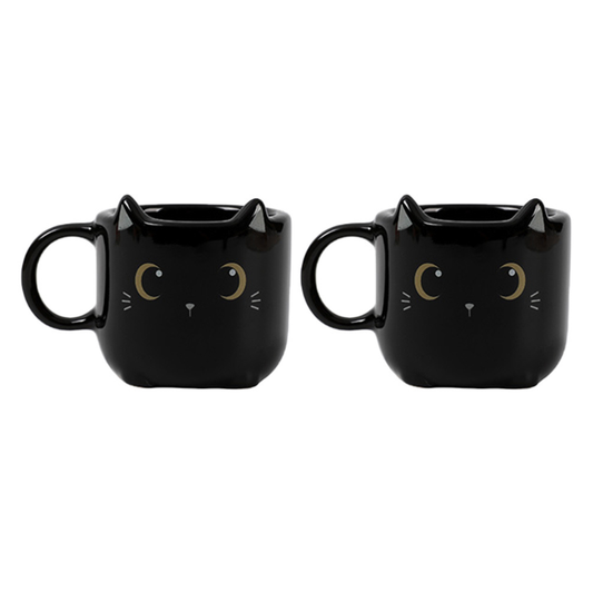 iTotal Mini-tasses Chat noir