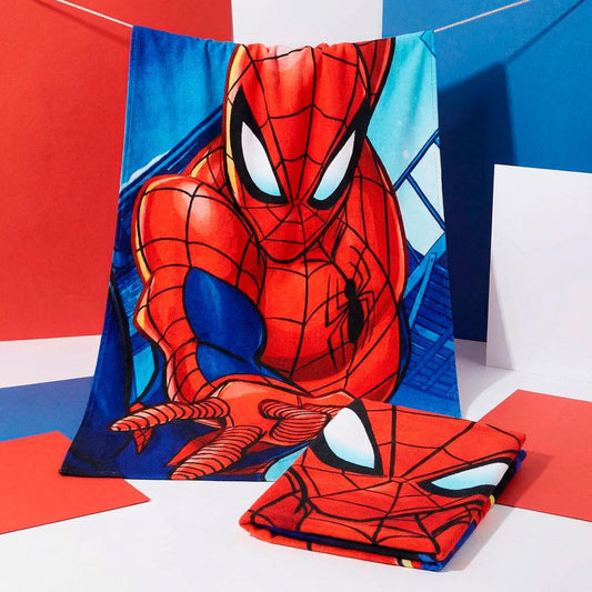 Toalla de Playa Microfibra Spiderman 70x140cm Marvel