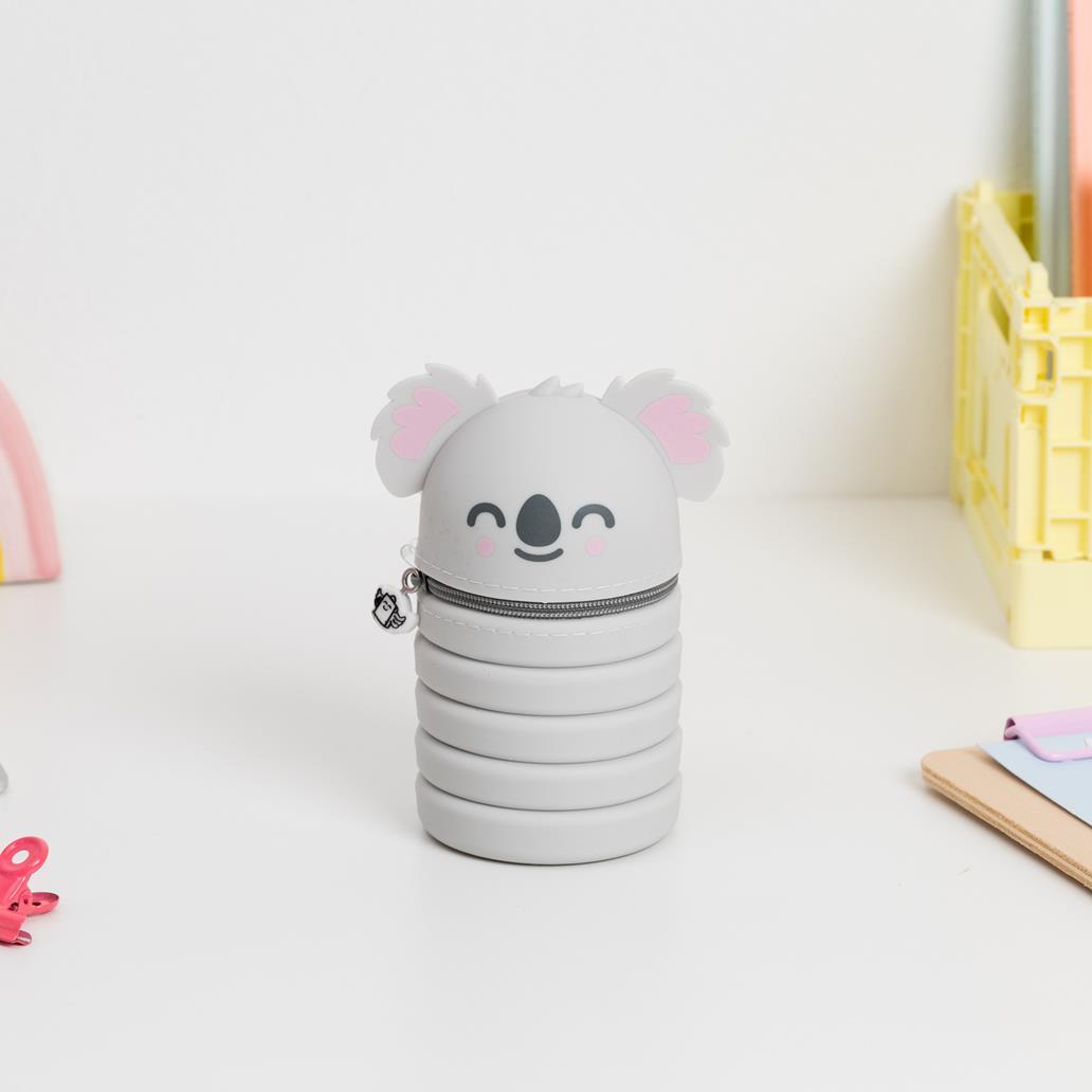 Estuche Extensible + 6 Bolígrafos Borrables Bobo - Koala
