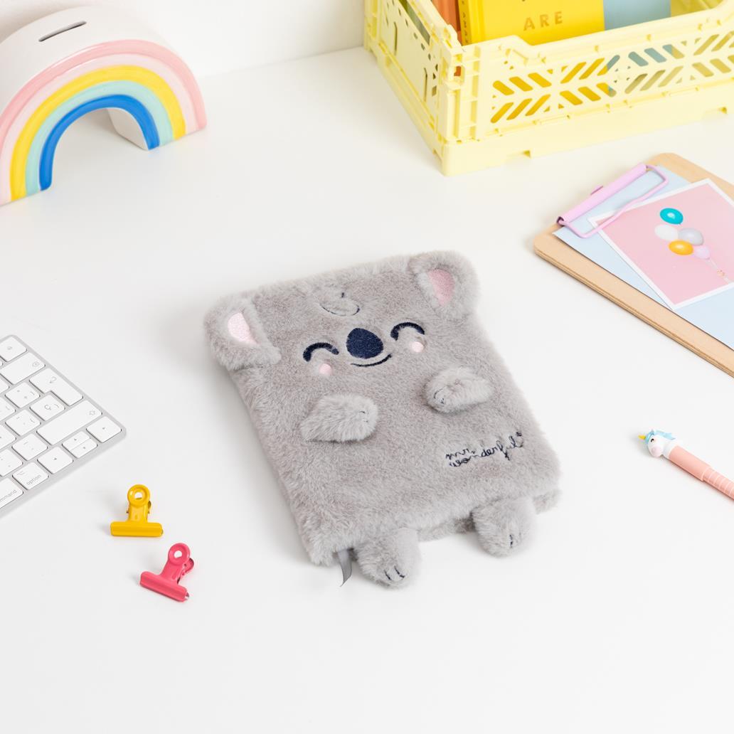 Mr Wonderful Cuaderno de peluche A5 Koala