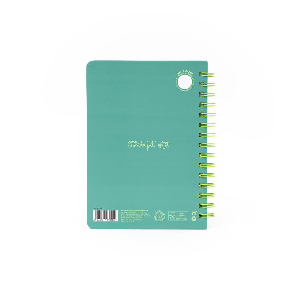 Mr Wonderful cuaderno A5 squishy Lam