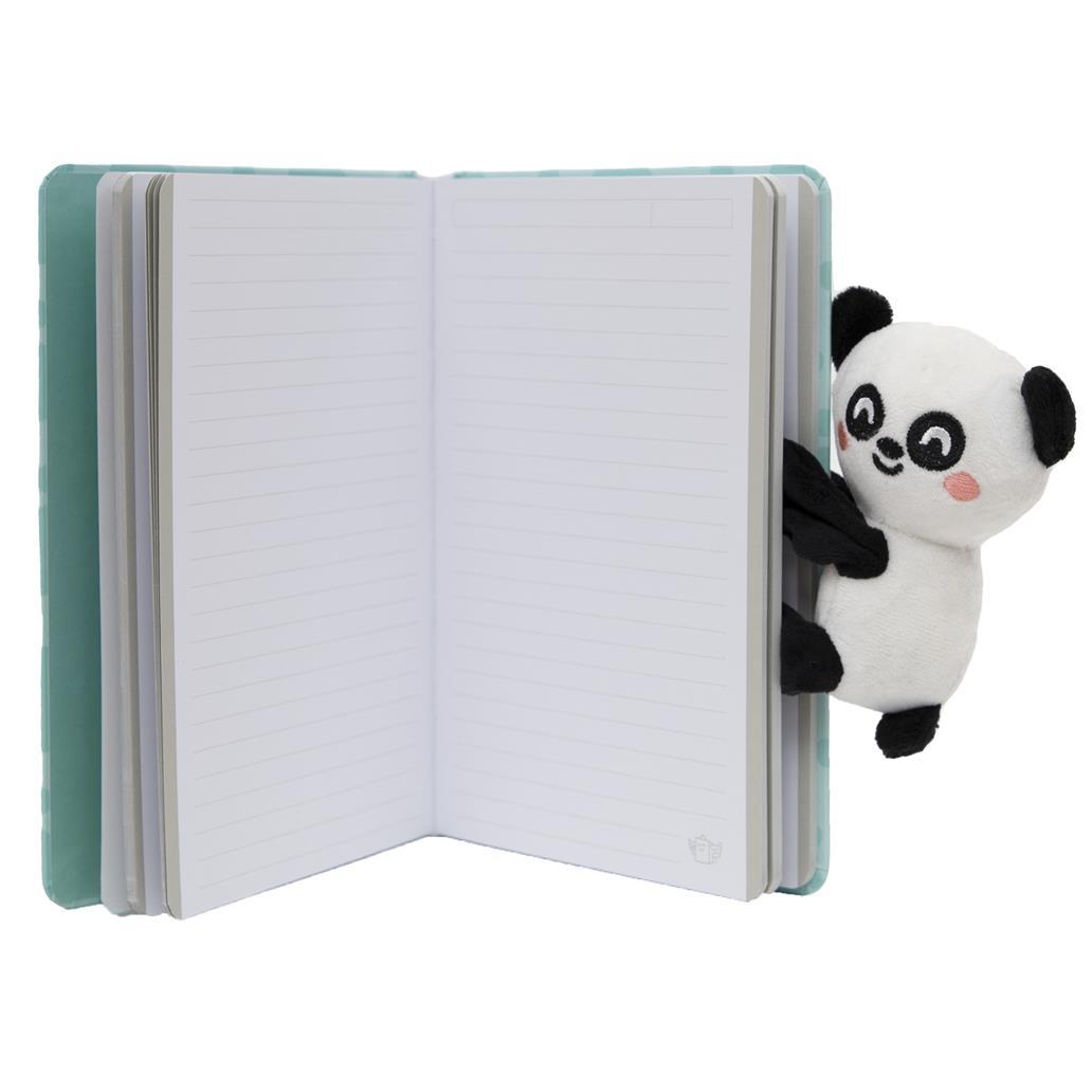 Mr Wonderful Cuaderno A5 con peluche Panda