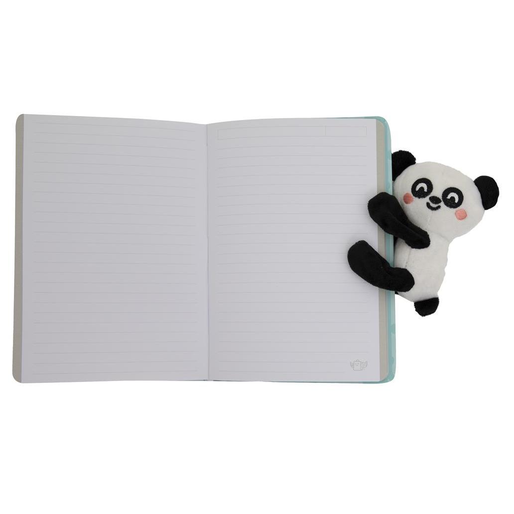Mr Wonderful Cuaderno A5 con peluche Panda
