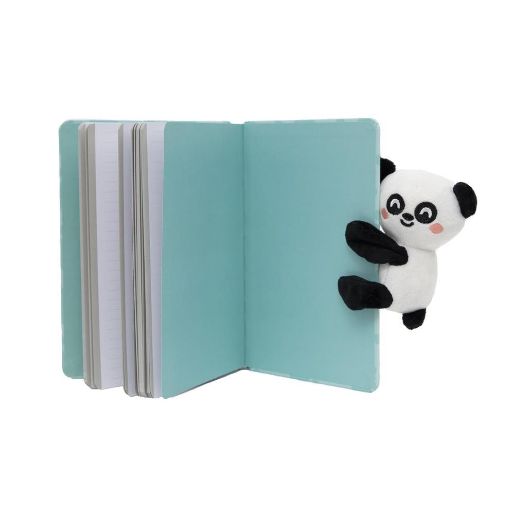 Mr Wonderful Cuaderno A5 con peluche Panda