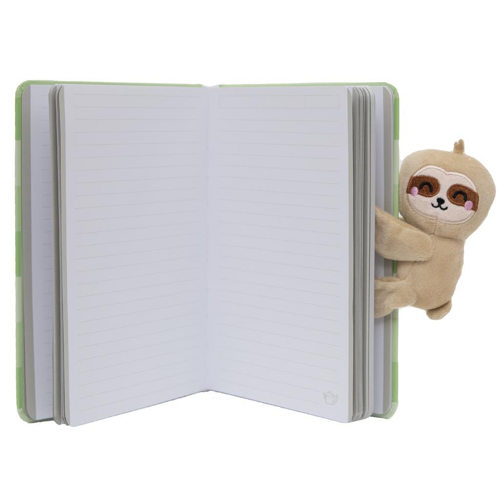 Mr Wonderful Cuaderno A5 Con Peluche Perezoso - ¡Let's Create Great Things!