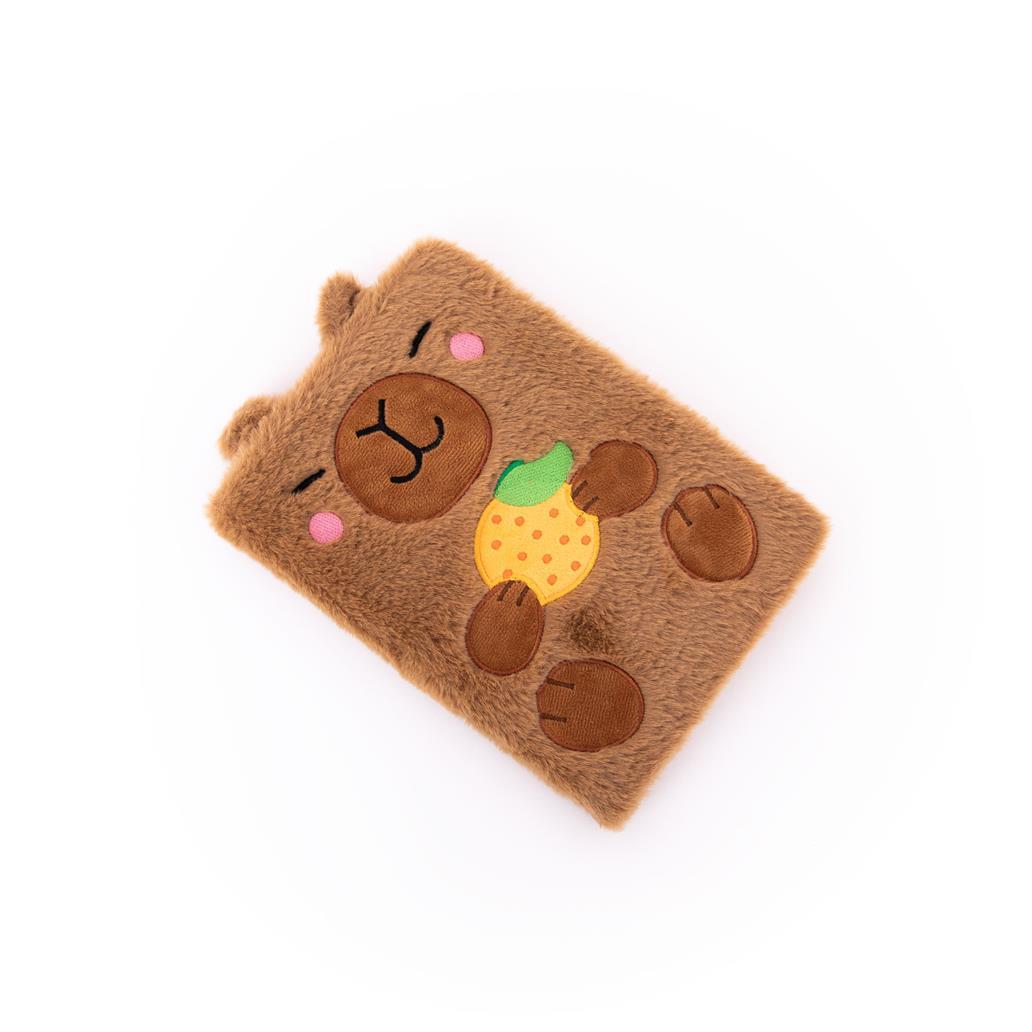 Mr Wonderful Cuaderno de peluche A5 Capibara
