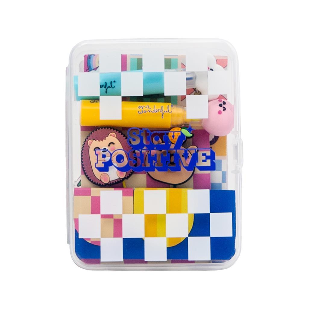 Kit Decorar Agenda Stay Positive | Mr. Wonderful