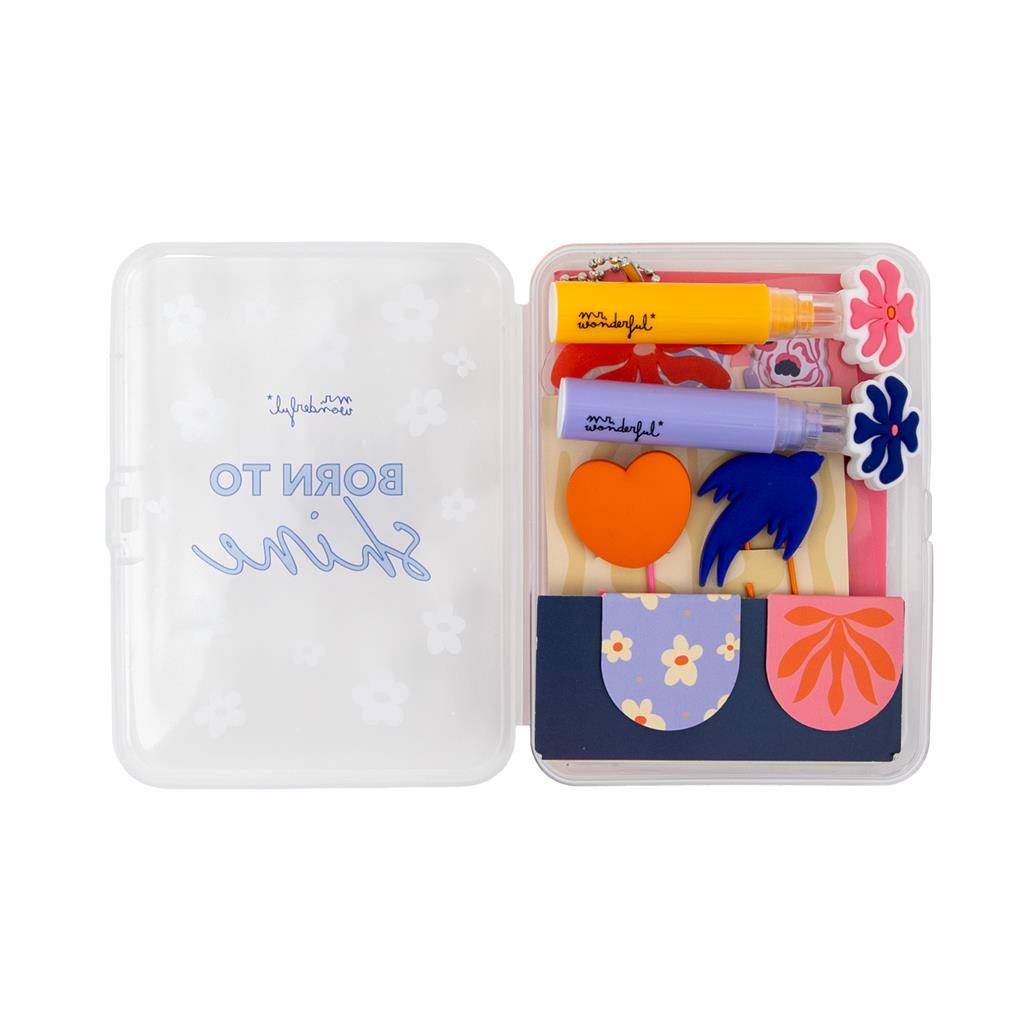 Kit Decorar Agenda Born To Shine | Mr. Wonderful