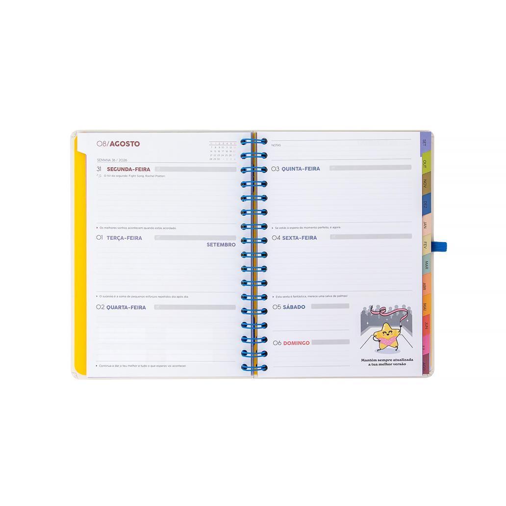 Agenda Semanal 2026-2027 Ready | Mr. Wonderful