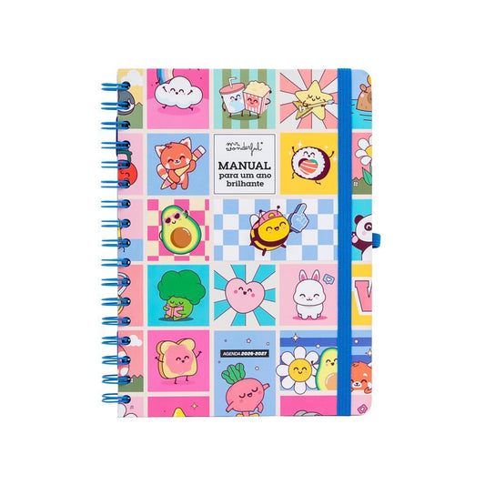 Agenda 26-27 Semanal Manual Para Um Ano Brilhante Mr Wonderful