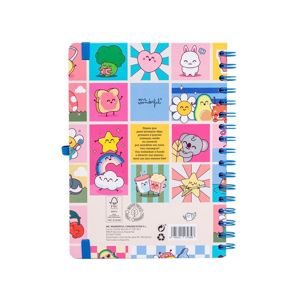 Agenda Semanal 2026-2027 Manual Para Um Ano Brilhante | Mr. Wonderful