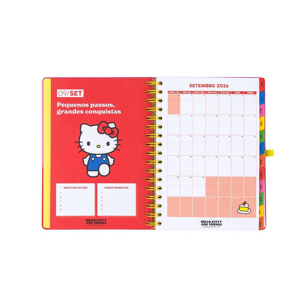 Agenda 26-27 Semanal Hello Kitty