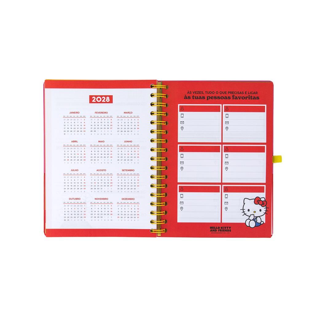 Agenda 26-27 Semanal Hello Kitty