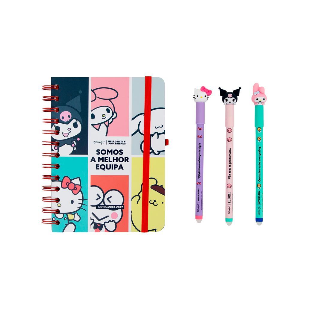 Agenda 26-27 Semana Pequena Hello Kitty