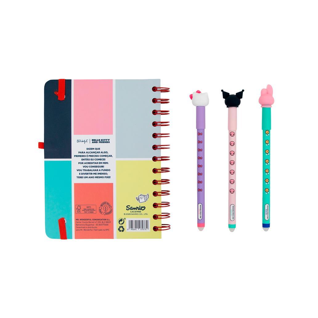 Agenda 26-27 Semana Pequena Hello Kitty